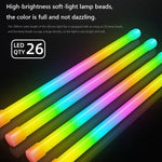 แถบไฟ LED ซิลิโคนตกแต่งเคสคอมพิวเตอร์ ARGB, รุ่น Y360 แบบวงกลม