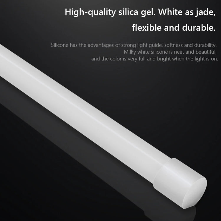 แถบไฟ LED ซิลิโคนตกแต่งเคสคอมพิวเตอร์ ARGB, รุ่น Y360 แบบวงกลม