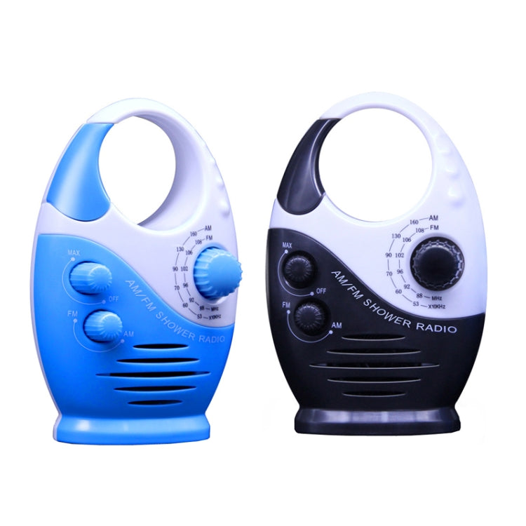 วิทยุพกพากันน้ำขนาดเล็ก Sayin SY-950 AM/FM ย่านสากล สำหรับผู้สูงอายุ, SY-950 สีน้ำเงิน, SY-950 สีดำ