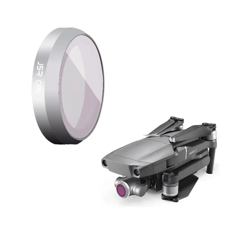 JSR สำหรับอุปกรณ์เสริมฟิลเตอร์ DJI Mavic 2 Zoom, สเปค:, MCUV, CPL, ND4, ND8, ND16, ND32, Star, CPL/ND8/ND16, ND4/ND8/ND16/ND32, UV/CPL/ND4/ND8/ND16, Star/CPL/ND4/ND8/ND16/ND32