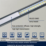 โคมไฟหนีบ USB สำหรับนักเรียน ป้องกันสายตา LED ปรับความสว่างได้, สีม่วง, สีทอง, สีดำ, สีเงิน