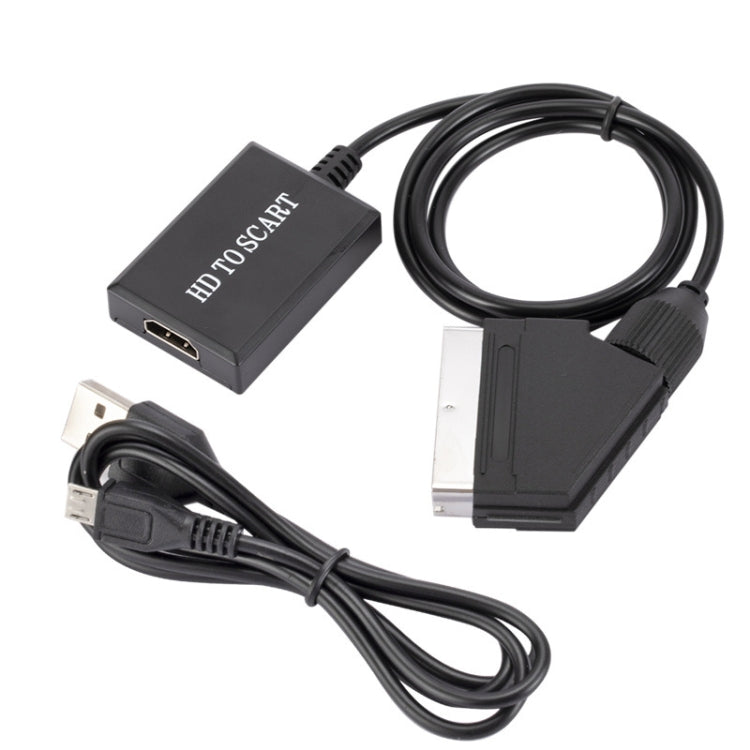 อะแดปเตอร์แปลง HDMI เป็น Scart วิดีโอ HD 1080p, HDMI เป็น SCART 1080P