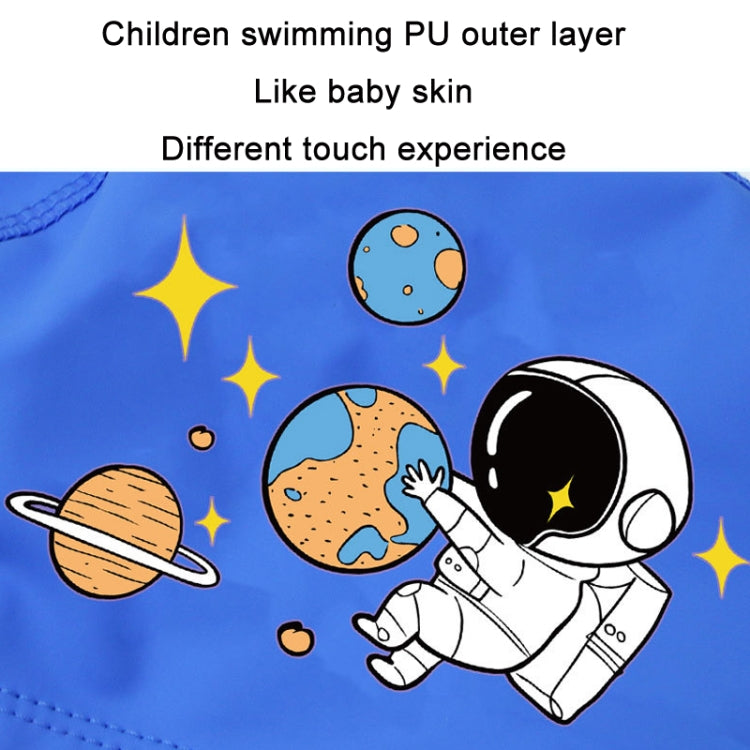 หมวกว่ายน้ำเด็ก PU กันน้ำ ยืดหยุ่นสูง ลายการ์ตูนน่ารัก
