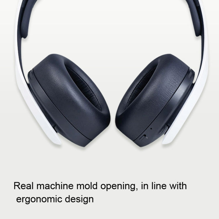 แผ่นรองหูฟังเปลี่ยนใหม่ 2 ชิ้น สำหรับ Sony PS5 Wireless Pulse 3D, สไตล์: หนังโปรตีน, เจลเย็น