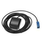 GPS-01 เสาอากาศดาวเทียม GPS สำหรับรถยนต์ พร้อมเครื่องขยายสัญญาณ อินเทอร์เฟซ SMA/FAKRA-C ฐานแม่เหล็ก