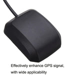 GPS-01 เสาอากาศดาวเทียม GPS สำหรับรถยนต์ พร้อมเครื่องขยายสัญญาณ อินเทอร์เฟซ SMA/FAKRA-C ฐานแม่เหล็ก