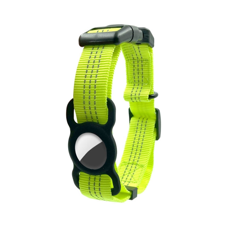 PUGGA GG1002 ปลอกคอสุนัขโพลีเอสเตอร์พร้อมอุปกรณ์ GPS ป้องกัน, M, L