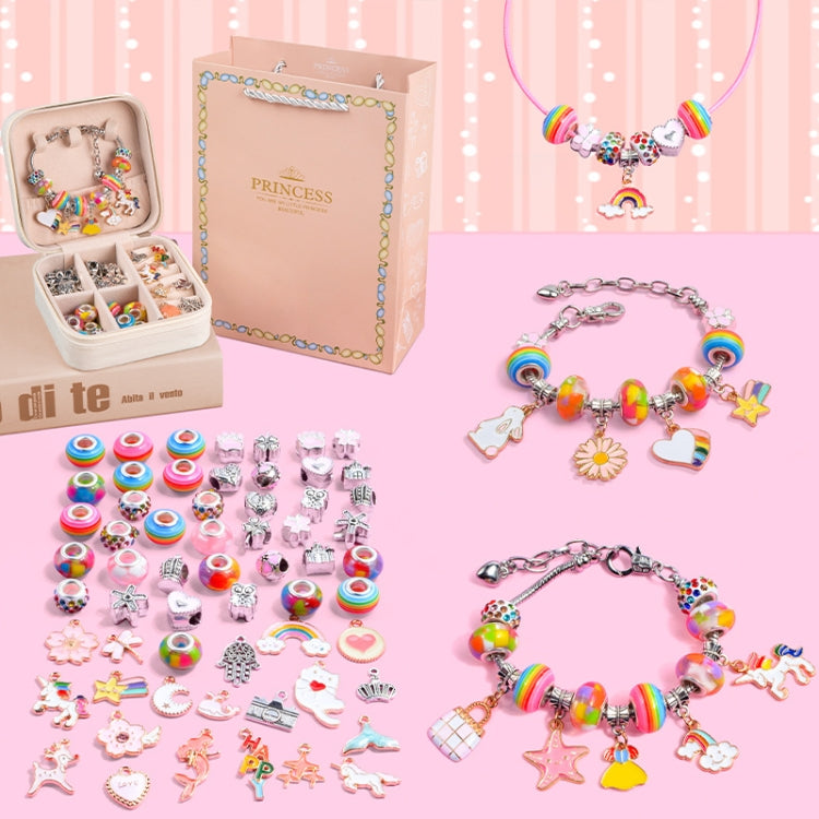 เครื่องประดับเด็ก DIY สร้อยข้อมือลูกปัด อุปกรณ์เครื่องประดับเด็ก รุ้งน้ำตาลทรายพร้อมกล่องเก็บ หัวใจแห่งมหาสมุทรพร้อมกล่องเก็บ ซากุระชมพูพร้อมกล่องเก็บ รุ้งน้ำตาลทรายไม่มีกล่อง หัวใจแห่งมหาสมุทรไม่มีกล่อง ซากุระชมพูไม่มีกล่อง