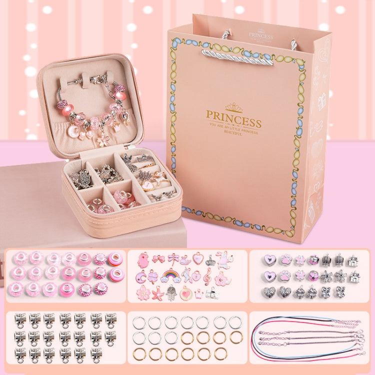 เครื่องประดับเด็ก DIY สร้อยข้อมือลูกปัด อุปกรณ์เครื่องประดับเด็ก รุ้งน้ำตาลทรายพร้อมกล่องเก็บ หัวใจแห่งมหาสมุทรพร้อมกล่องเก็บ ซากุระชมพูพร้อมกล่องเก็บ รุ้งน้ำตาลทรายไม่มีกล่อง หัวใจแห่งมหาสมุทรไม่มีกล่อง ซากุระชมพูไม่มีกล่อง
