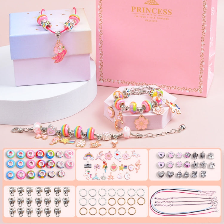 เครื่องประดับเด็ก DIY สร้อยข้อมือลูกปัด อุปกรณ์เครื่องประดับเด็ก รุ้งน้ำตาลทรายพร้อมกล่องเก็บ หัวใจแห่งมหาสมุทรพร้อมกล่องเก็บ ซากุระชมพูพร้อมกล่องเก็บ รุ้งน้ำตาลทรายไม่มีกล่อง หัวใจแห่งมหาสมุทรไม่มีกล่อง ซากุระชมพูไม่มีกล่อง