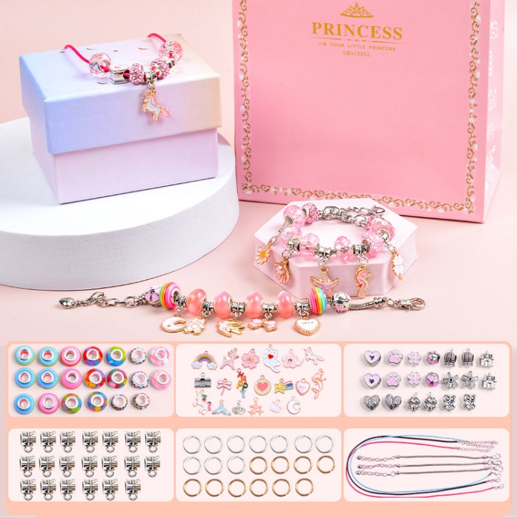 เครื่องประดับเด็ก DIY สร้อยข้อมือลูกปัด อุปกรณ์เครื่องประดับเด็ก รุ้งน้ำตาลทรายพร้อมกล่องเก็บ หัวใจแห่งมหาสมุทรพร้อมกล่องเก็บ ซากุระชมพูพร้อมกล่องเก็บ รุ้งน้ำตาลทรายไม่มีกล่อง หัวใจแห่งมหาสมุทรไม่มีกล่อง ซากุระชมพูไม่มีกล่อง