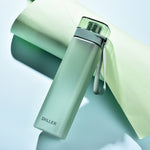 ขวดน้ำฟิตเนสทรงสี่เหลี่ยม Diller D8646 กันรั่ว 400 มล., 550 มล.