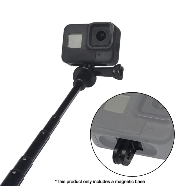 ฐานแม่เหล็กพับได้อะลูมิเนียมสำหรับเปลี่ยนสำหรับ GoPro HERO13 Black/HERO12 Black /HERO11 Black