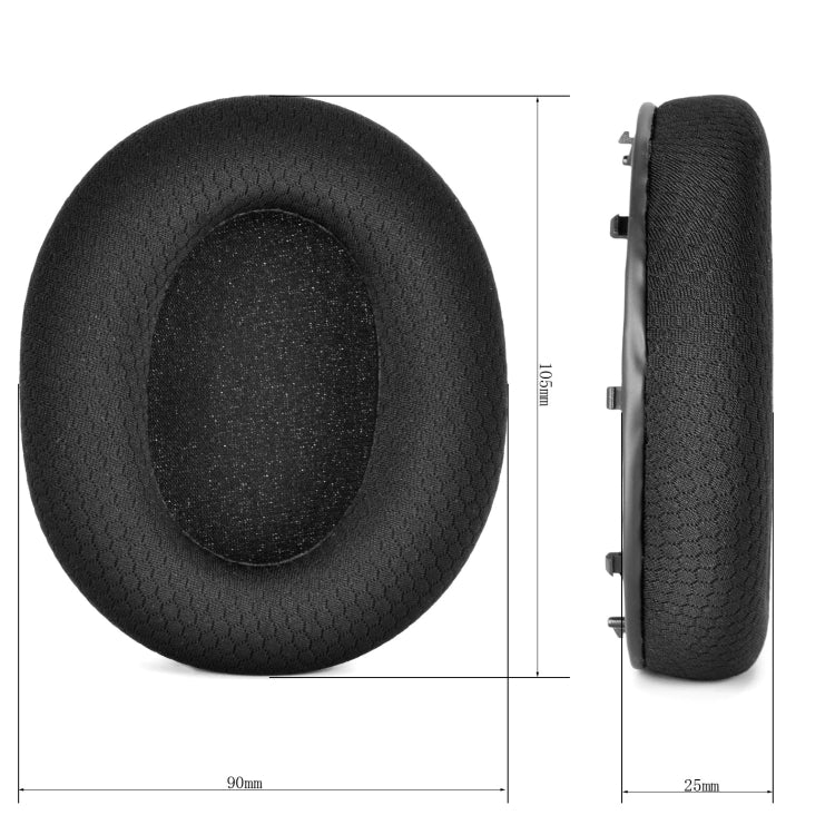ปลอกฟองน้ำหูฟัง 2 ชิ้น สำหรับ Razer BlackShark V2 /V2 Pro, สไตล์: 19B32, Ice Sense, ตาข่ายฟุตบอล
