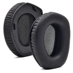 แผ่นรองหูฟัง 2 ชิ้น สำหรับ Sennheiser HDR RS165 RS175 RS185 RS195, สไตล์: แผ่นรองหูหนังกบ, แผ่นรองหูกำมะหยี่, แผ่นรองหูหนังโปรตีน, แผ่นรองหูหนังลูกแกะ, แผ่นรองหูตาข่ายฟุตบอล