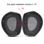 แผ่นรองหูฟัง 2 ชิ้น สำหรับ Sennheiser HDR RS165 RS175 RS185 RS195, สไตล์: แผ่นรองหูหนังกบ, แผ่นรองหูกำมะหยี่, แผ่นรองหูหนังโปรตีน, แผ่นรองหูหนังลูกแกะ, แผ่นรองหูตาข่ายฟุตบอล
