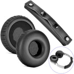 ปลอกฟองน้ำหูฟัง 2 ชิ้น สำหรับ JBL Everest-310, สไตล์: แผ่นรองหู, คาดศีรษะ