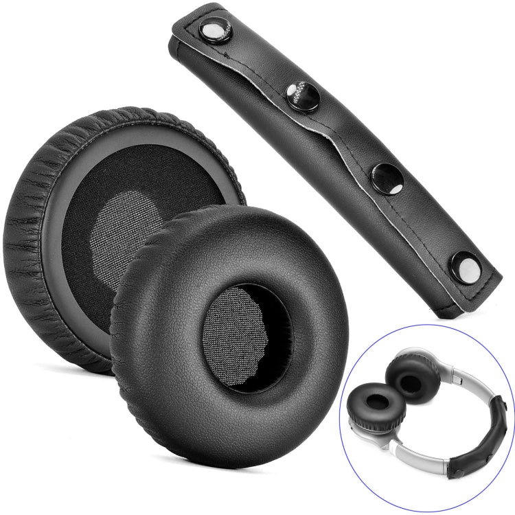 ปลอกฟองน้ำหูฟัง 2 ชิ้น สำหรับ JBL Everest-310, สไตล์: แผ่นรองหู, คาดศีรษะ