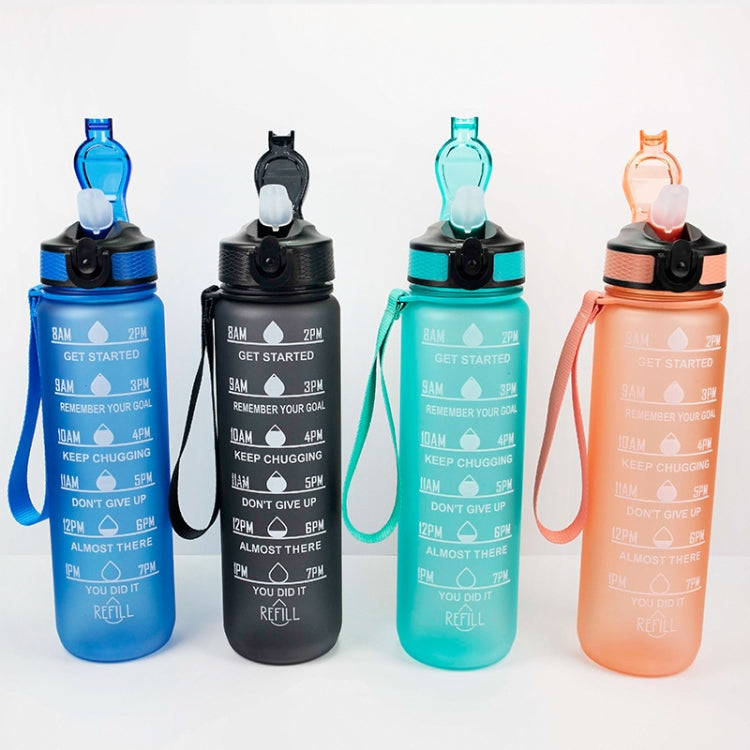 ขวดน้ำกีฬา Gradient Space Cup 1000 มล. ฝาปิดเด้งพร้อมหลอด สีส้ม-เขียวไล่เฉด, น้ำเงิน-แดงไล่เฉด, เขียว-แดงไล่เฉด, เหลือง-ม่วงไล่เฉด, ดำ, น้ำเงิน, เขียว