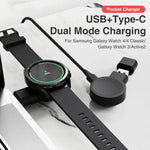 ที่ชาร์จนาฬิกาแบบพกพา USB สำหรับ Samsung Galaxy Watch 4 / 3