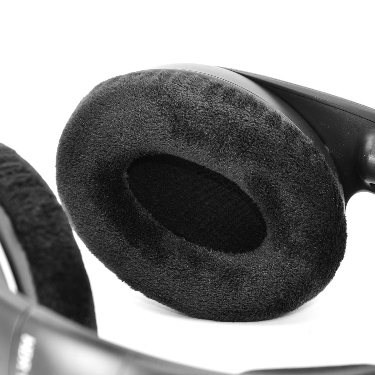 ปลอกหูฟัง 1 คู่ สำหรับ Sennheiser RS120 100 115 117 119, สไตล์: กำมะหยี่, ลายกบ, ผ้า, หนังโปรตีน