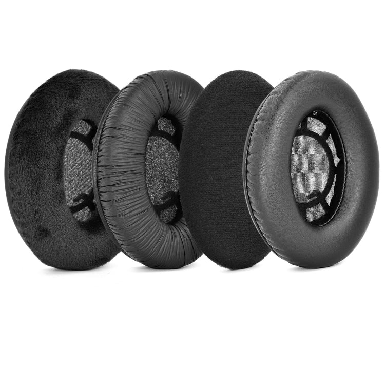 ปลอกหูฟัง 1 คู่ สำหรับ Sennheiser RS120 100 115 117 119, สไตล์: กำมะหยี่, ลายกบ, ผ้า, หนังโปรตีน
