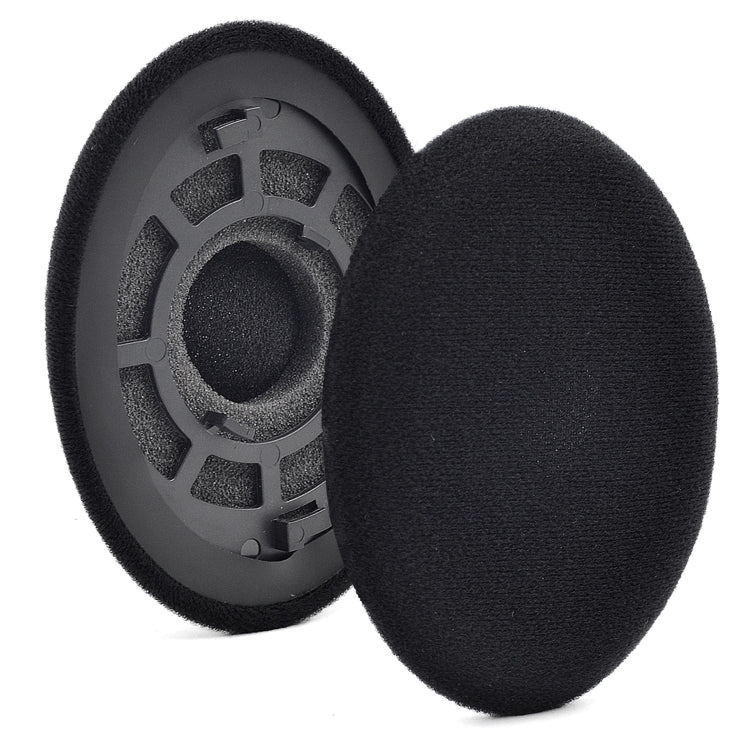 ปลอกหูฟัง 1 คู่ สำหรับ Sennheiser RS120 100 115 117 119, สไตล์: กำมะหยี่, ลายกบ, ผ้า, หนังโปรตีน