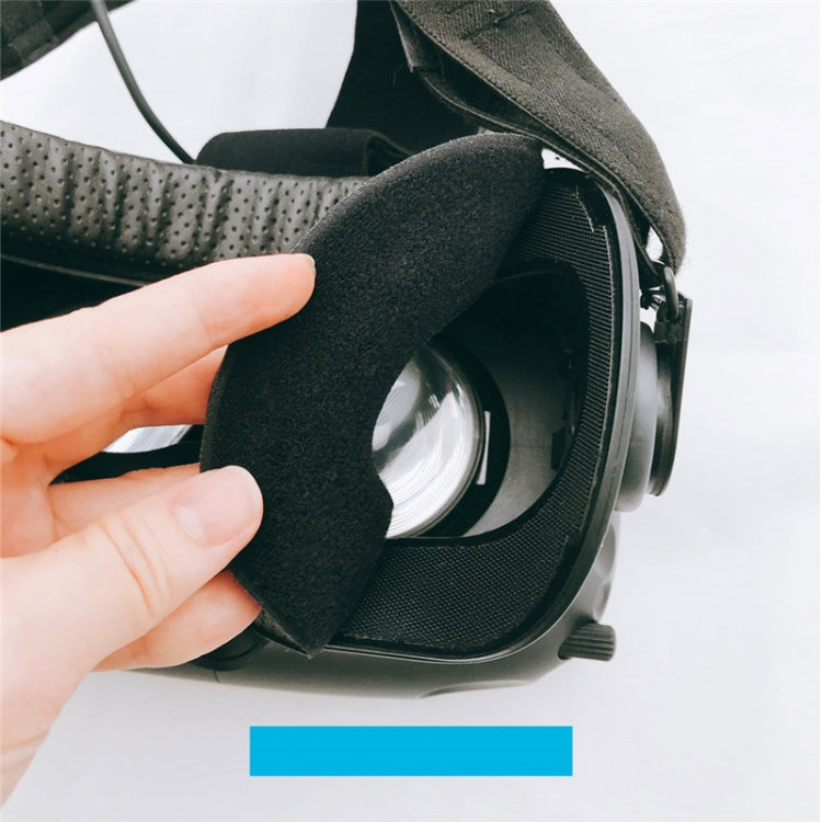 หน้ากากโฟมหนัง PU 2 ชิ้น สำหรับ HTC VIVE Headset VR หนา 2 ซม. บาง 1.5 ซม.