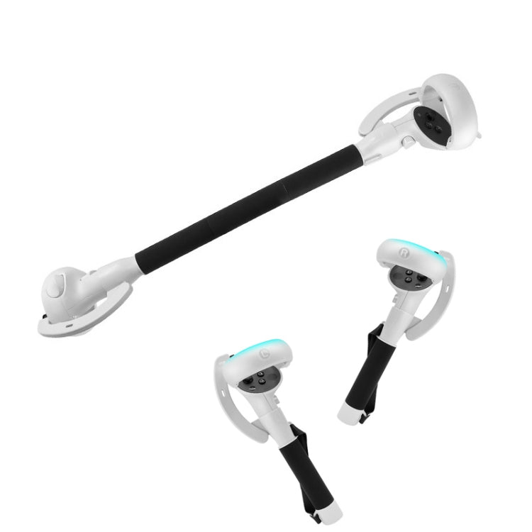 ด้ามจับคอนโทรลเลอร์ VR ยาวสำหรับเล่นเกม Beat Saber บน Meta Quest 2 และ Oculus Quest 2