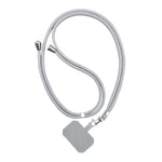 2 ชิ้น สายคล้องคอโทรศัพท์ปรับได้ ถอดได้ พร้อมที่ใส่บัตร, สีดำ, แดง, เหลือง, ฟ้าอ่อน, แดงไวน์, เทาอ่อน, เทาเข้ม, น้ำเงินเข้ม, ขาว