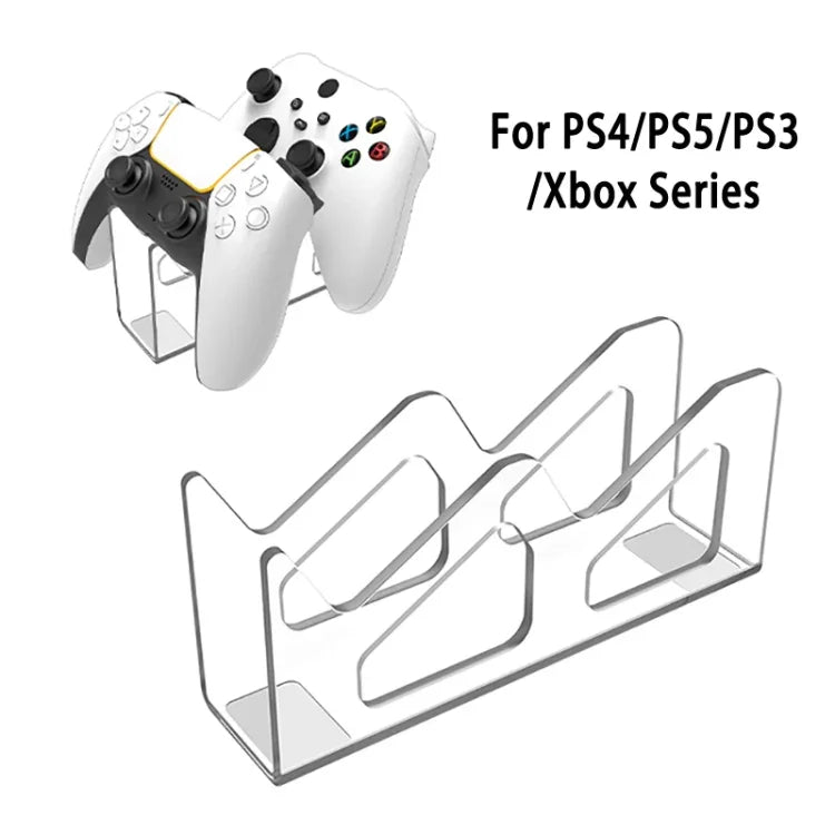 แท่นวางจอยเกมโปร่งใส IPPLAY HBX-433 สำหรับ PS4 / PS5 / PS3 / Xbox / Switch, HBX-433
