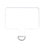 3 PCS Universal Phone Lanyard Gasket Back Stick TPU Connecting Piece