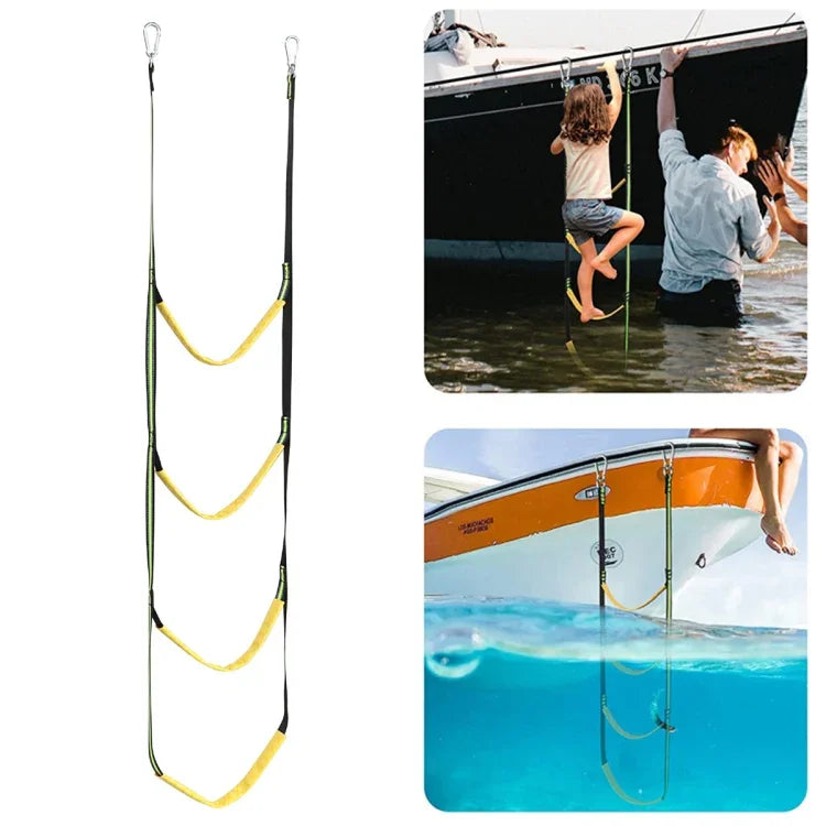 RT-1 Rubber Boat Special Boarding Ladder, Spec:, 3-Ladder (Green), 4-Ladder (Green), 5-Ladder (Green), 3-Ladder (Blue), 4-Ladder (Blue), 5-Ladder (Blue), 3-Ladder (Red), 4-Ladder (Red), 5-Ladder (Red)