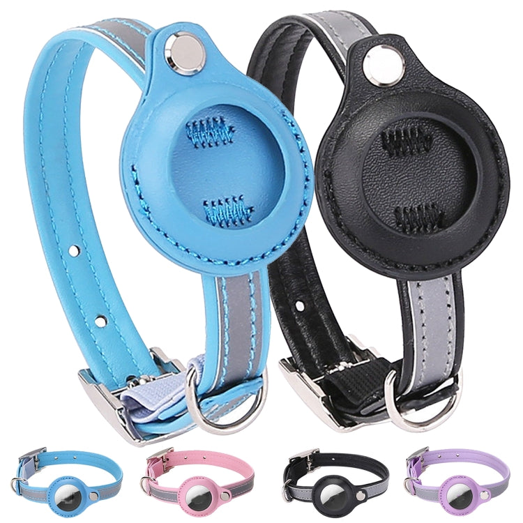 ปลอกคอ PU ป้องกันสำหรับ AirTag รุ่นที่ 2 / AirTag รุ่นที่ 1 ขนาด XS, M, S
