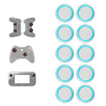 10 ชิ้นฝาปุ่มซิลิโคนเรืองแสงสำหรับจอยสติ๊ก Gamepad สำหรับ PS5/PS4/PS3/ONE/360/PRO/series X/S