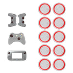 10 ชิ้นฝาปุ่มซิลิโคนเรืองแสงสำหรับจอยสติ๊ก Gamepad สำหรับ PS5/PS4/PS3/ONE/360/PRO/series X/S