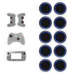 10 ชิ้นฝาปุ่มซิลิโคนเรืองแสงสำหรับจอยสติ๊ก Gamepad สำหรับ PS5/PS4/PS3/ONE/360/PRO/series X/S