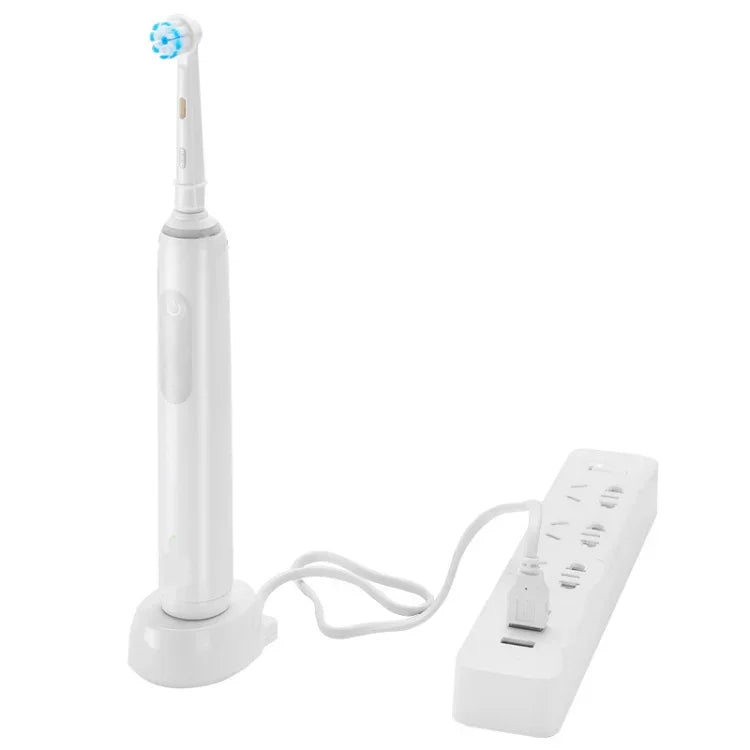 ฐานชาร์จแปรงสีฟันไฟฟ้า สำหรับ Braun Oral B 220V ปลั๊ก US, ปลั๊ก USB