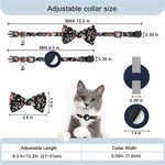 ปลอกคอสัตว์เลี้ยงลายโบว์ป้องกันการหายพร้อมกระดิ่ง สำหรับ AirTag รุ่นที่ 2 / AirTag รุ่นที่ 1 สีเหลือง สีน้ำเงิน สีชมพู สีน้ำเงินเข้ม สีส้ม สีเขียวมิ้นท์