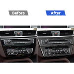 For BMW X1 F48/X2 F39 3pcs /Set Left-Hand Drive Radio + Air Conditioning Panel Sticker, Left-Hand Drive