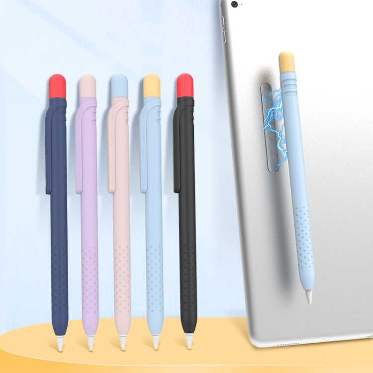 ที่เก็บปากกาซิลิโคนแม่เหล็กสีบล็อก CY152 สำหรับ Pencil 1