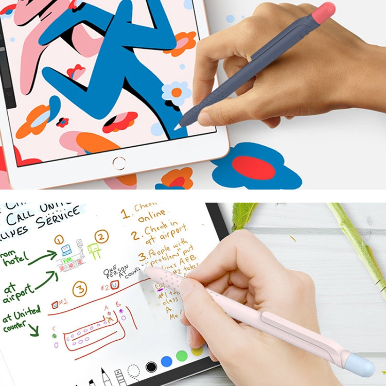 ที่เก็บปากกาซิลิโคนแม่เหล็กสีบล็อก CY152 สำหรับ Pencil 1