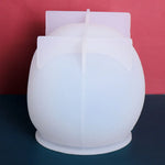 D804 Epoxy Mould Skull Candle Silicone Mould, D804