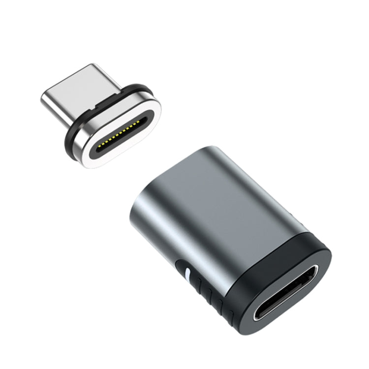 TZ28 PD 100W 24Pin อะแดปเตอร์แม่เหล็กชาร์จเร็วและส่งข้อมูลวิดีโอ Type-C / USB-C