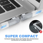 TZ30 PD100W 24Pin อะแดปเตอร์แม่เหล็ก Type-C / USB-C แบบข้อศอกสำหรับ MacBook โน้ตบุ๊ก