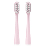 2 PCS Achor Free Tufting Electric Toothbrush Head for Usmile, White, Pink