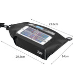 Tteoobl Swimming Waterproof Crossbody Phone Bag Touch Screen Chest Bag,Style:, Zipper Model, Paste Model