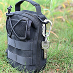 พวงกุญแจมีดขนาดเล็กไทเทเนียมอัลลอย พกพา EDC มีดแคปซูล
