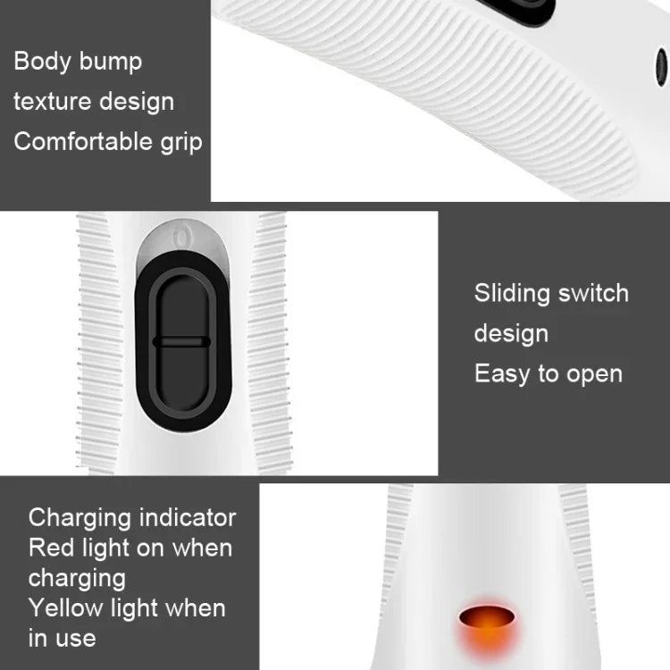 เครื่องโกนขนสัตว์เลี้ยงไฟฟ้าชาร์จ USB ตัดแต่งขนสุนัขและขัดเล็บ, เครื่องขัดเล็บ
