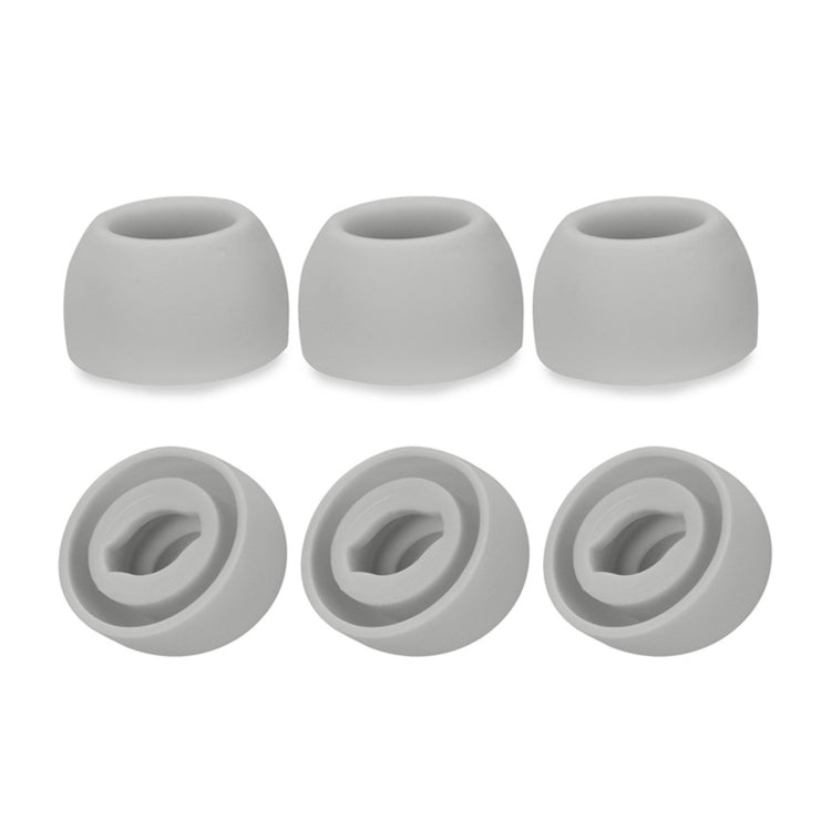 จุกซิลิโคนกันเสียง 6 ชิ้น สำหรับ TWS Samsung Galaxy Buds Pro ขนาดใหญ่ สีดำ ขนาดกลาง สีดำ ขนาดเล็ก สีดำ ขนาดใหญ่ สีเทา ขนาดกลาง สีเทา ขนาดเล็ก สีเทา ขนาดใหญ่ สีม่วง ขนาดกลาง สีม่วง ขนาดเล็ก สีม่วง